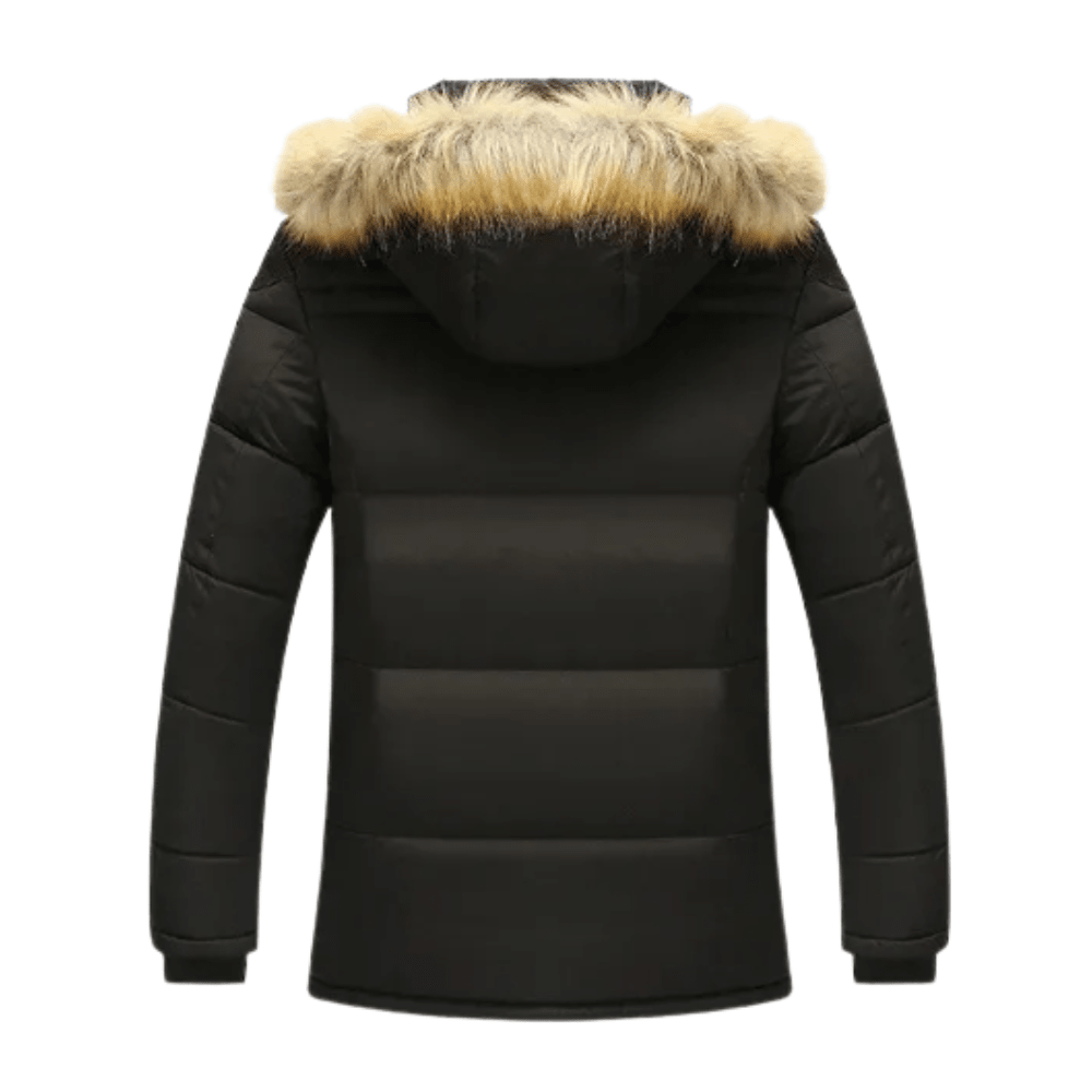 Elegant Padded Fleece Winter Jacket - Luxoria