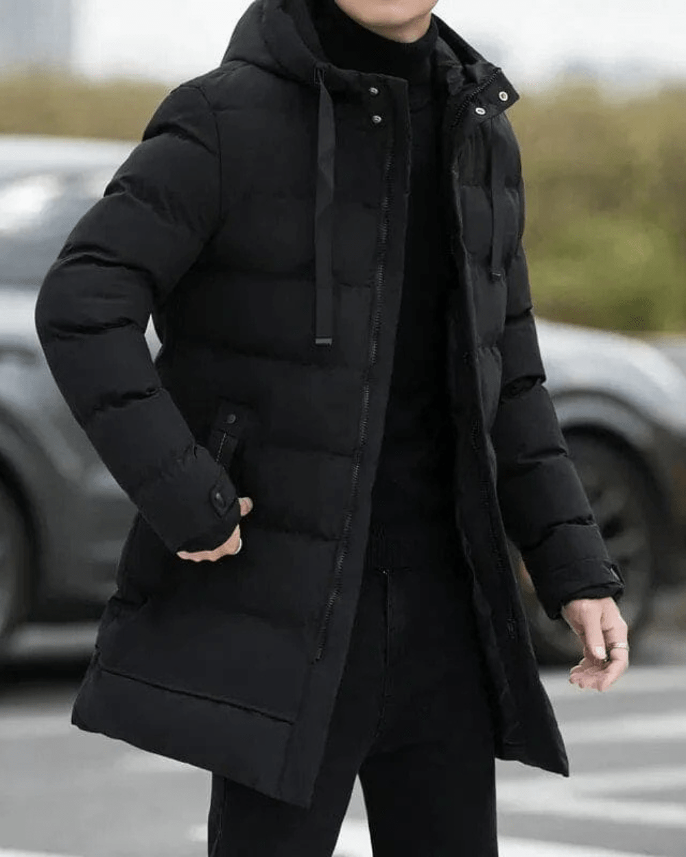 Gianluca Long Winter Jacket - Luxoria