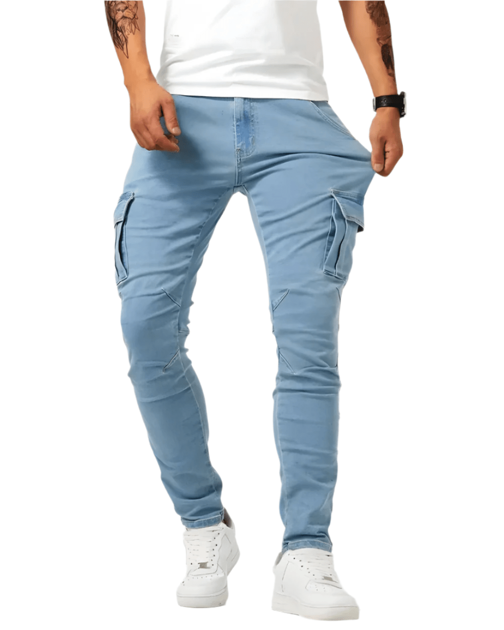Marino Cargo Stretch Pants - Luxoria