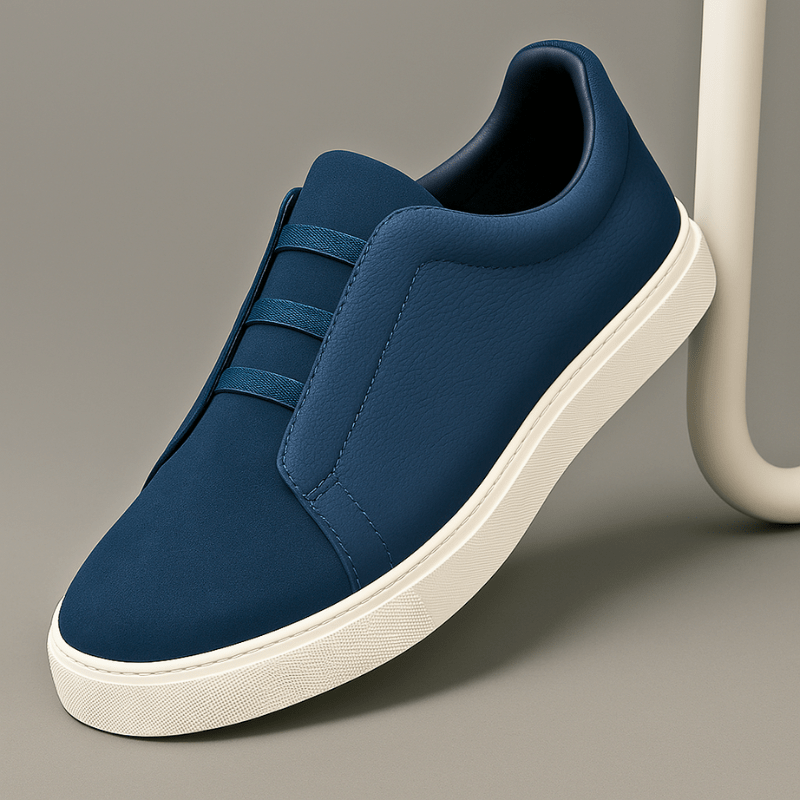 Premium Leather Sneakers - Luxoria