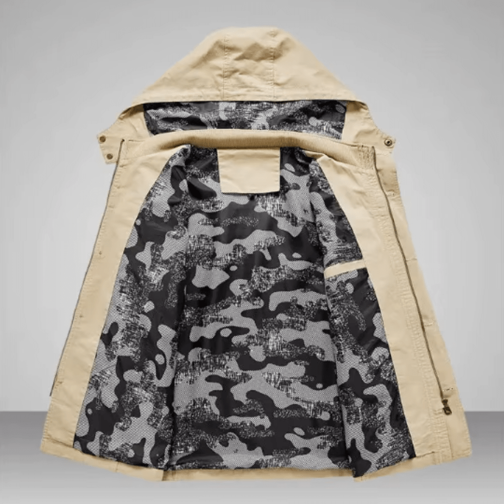 Elegant Multi - Pocket Jacket - Luxoria