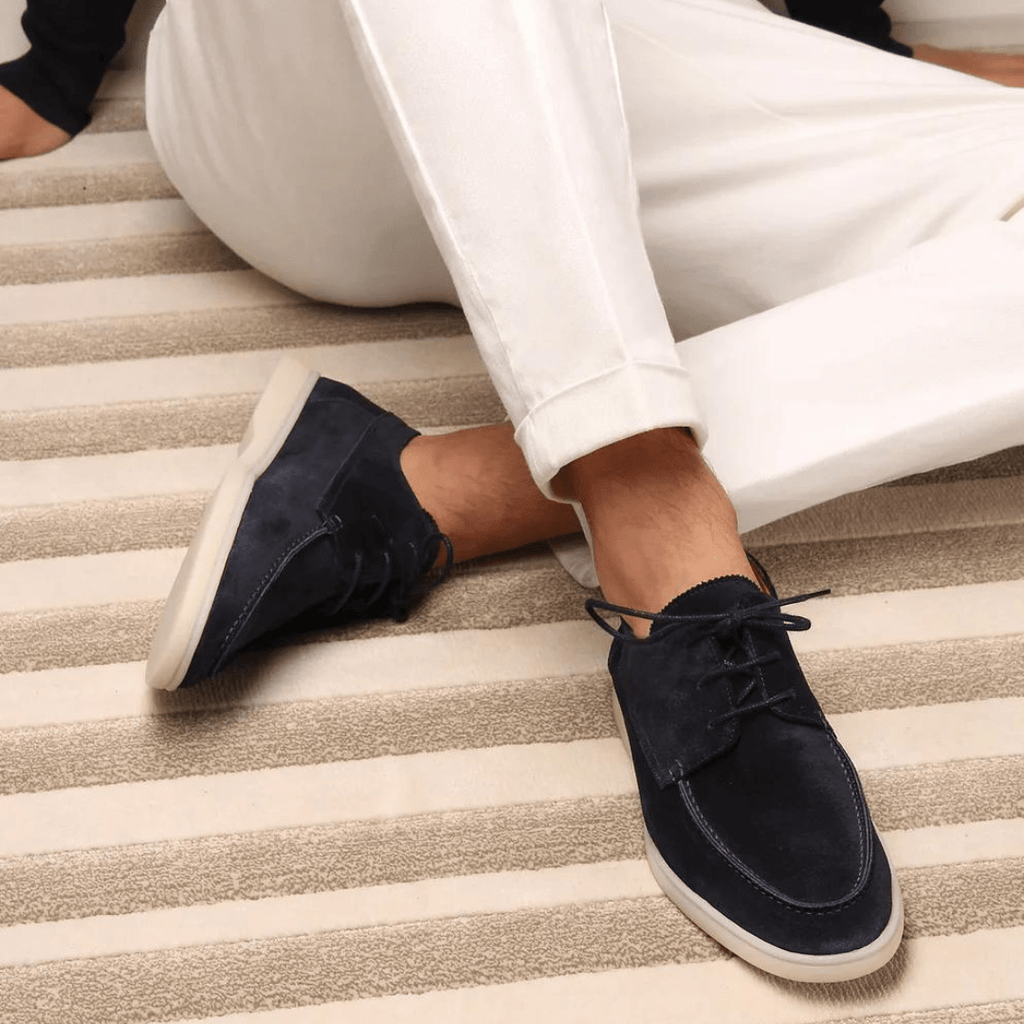 Suede Business Shoes - Luxoria