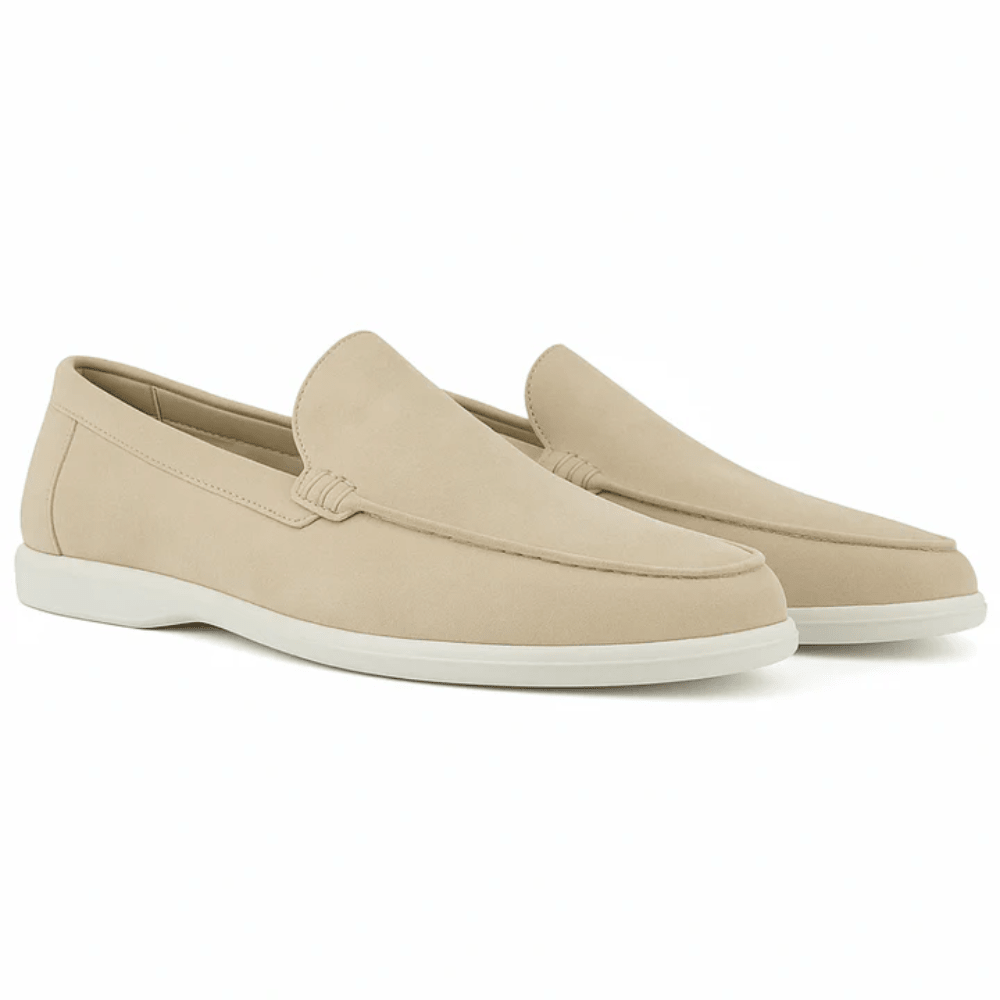 Casual Suede Loafers - Luxoria