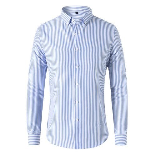 Elegant Striped Shirt - Luxoria