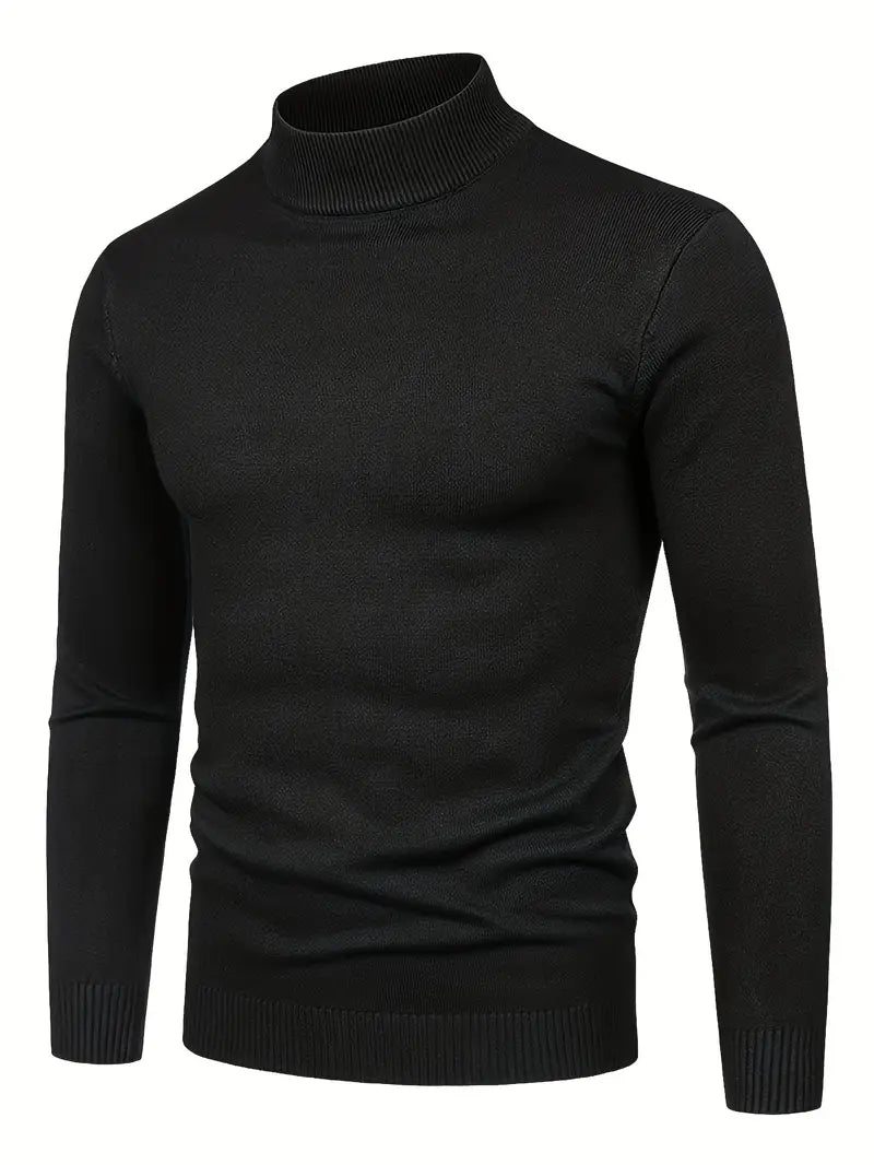 Elegant Turtleneck Sweater - Luxoria