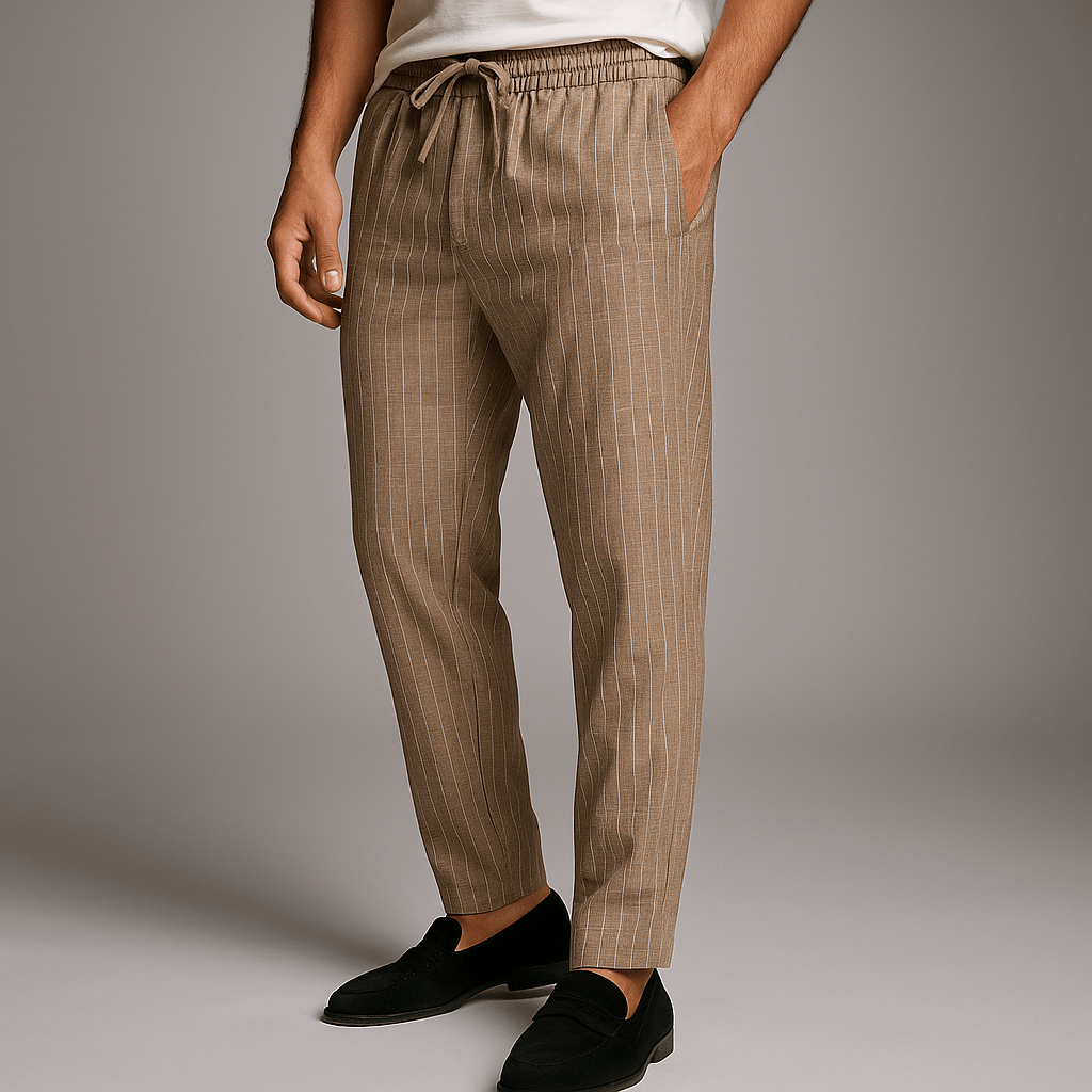 Elegant Linen Pants - Luxoria