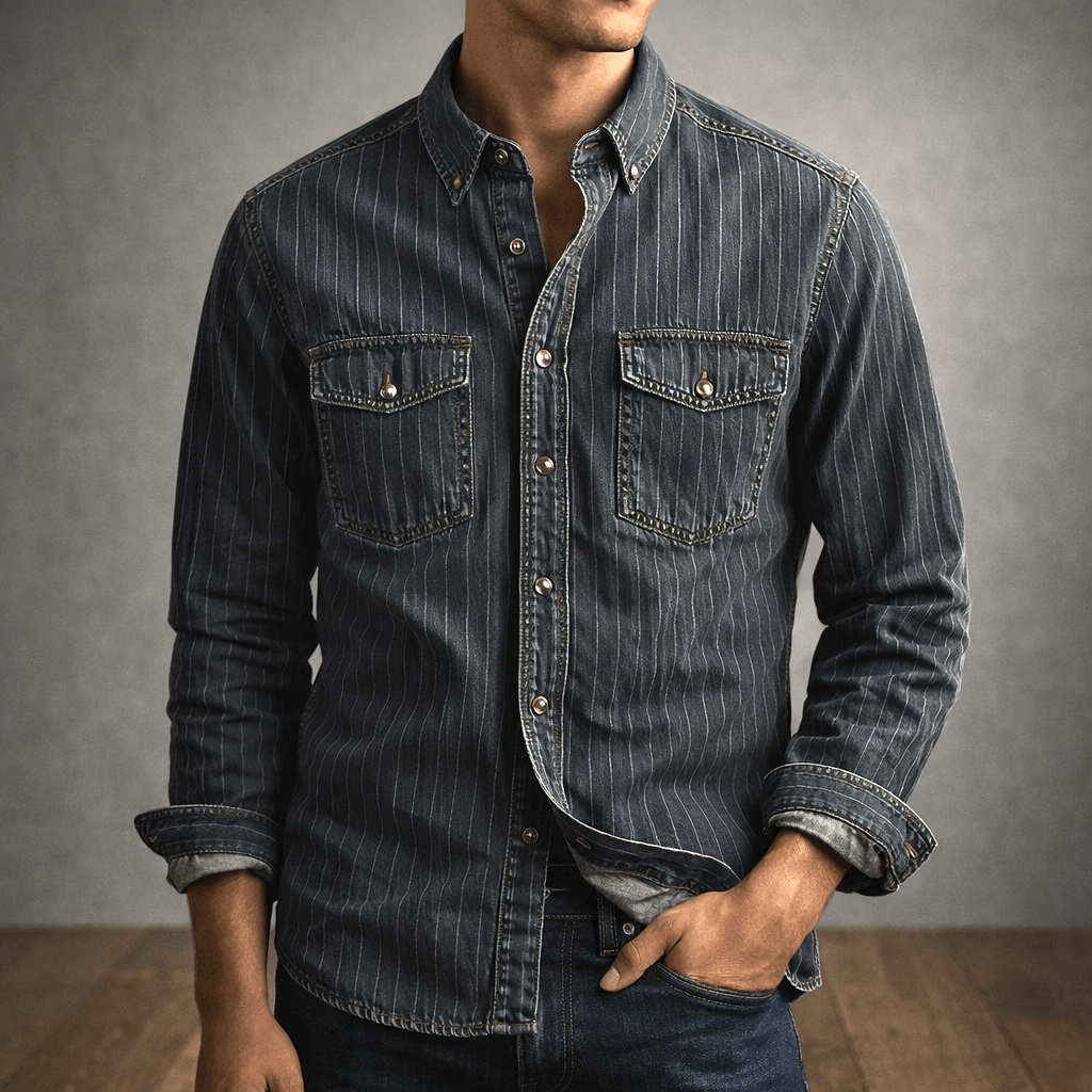Vintage Men's Shirt - Luxoria