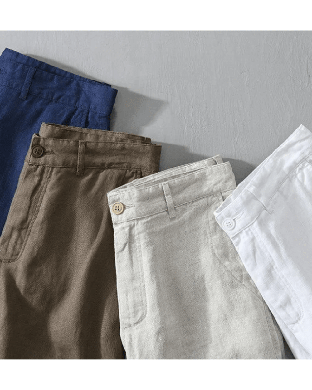 Lisbo Linen Shorts - Luxoria