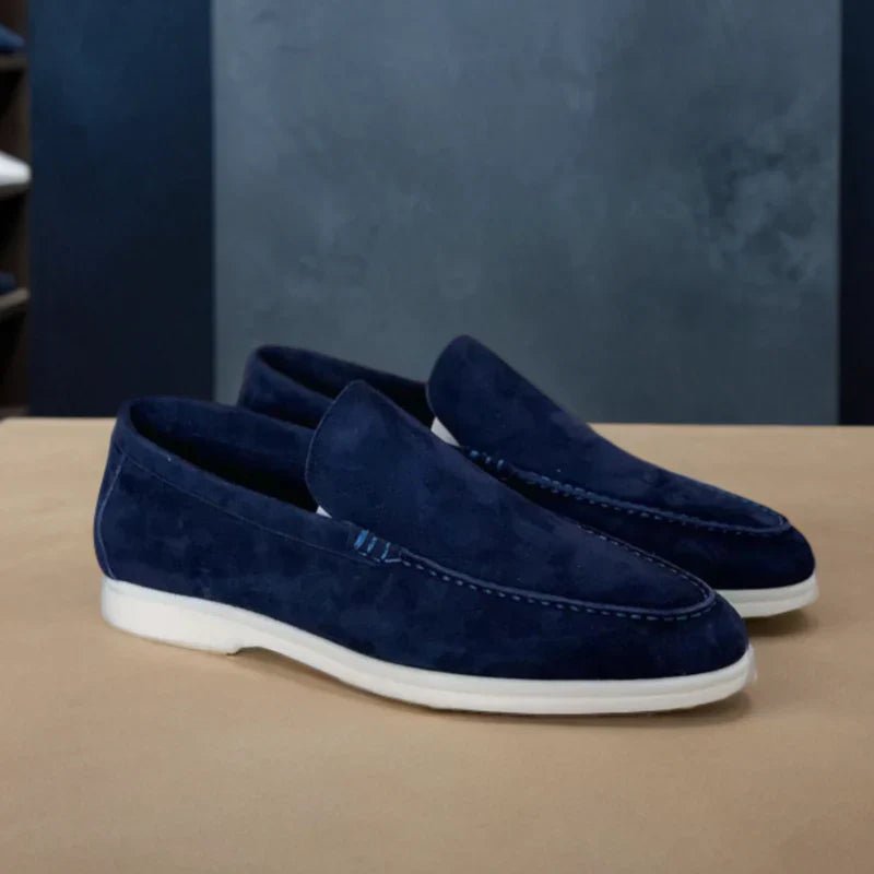 Premium Suede Loafers - Luxoria