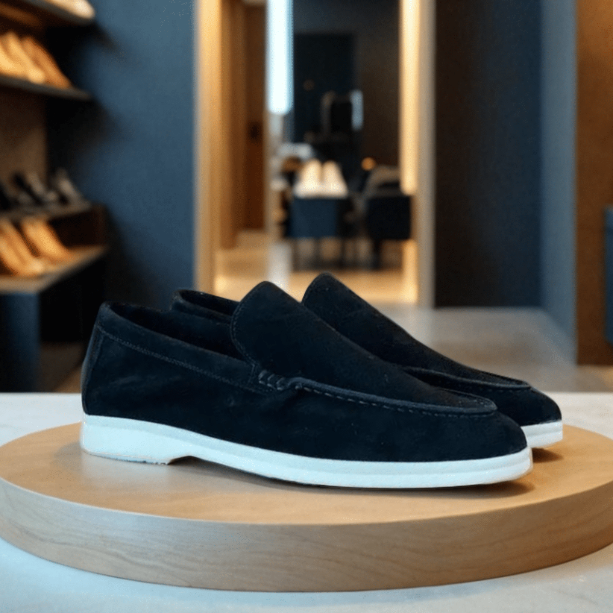 Premium Suede Loafers - Luxoria