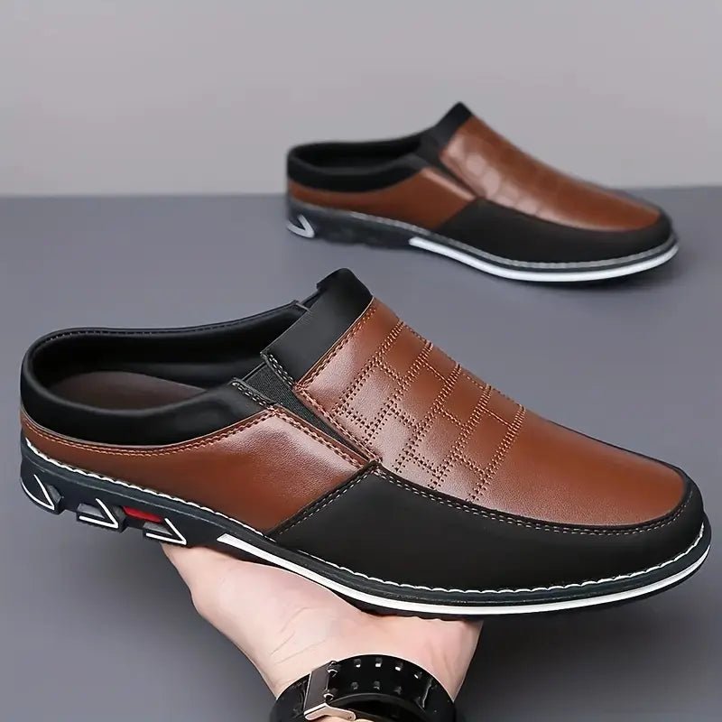 Leather Mules - Luxoria