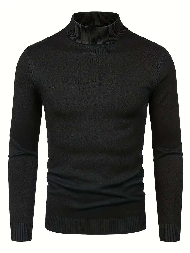 Elegant Turtleneck Sweater - Luxoria