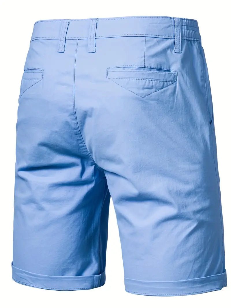 Elegant Cotton Shorts - Luxoria