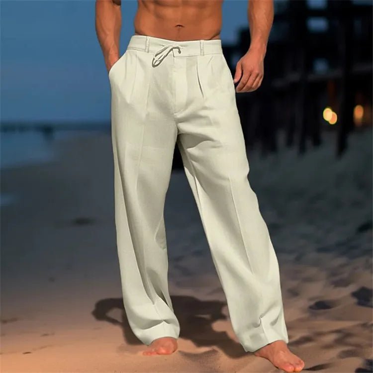 Elegant Cotton Pants - Luxoria