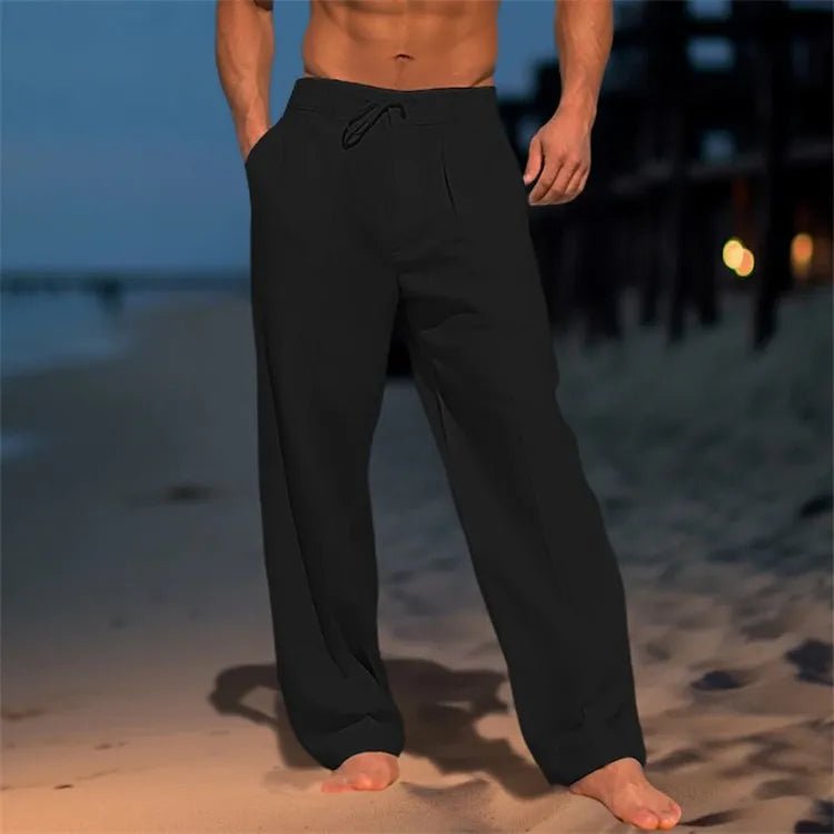 Elegant Cotton Pants - Luxoria