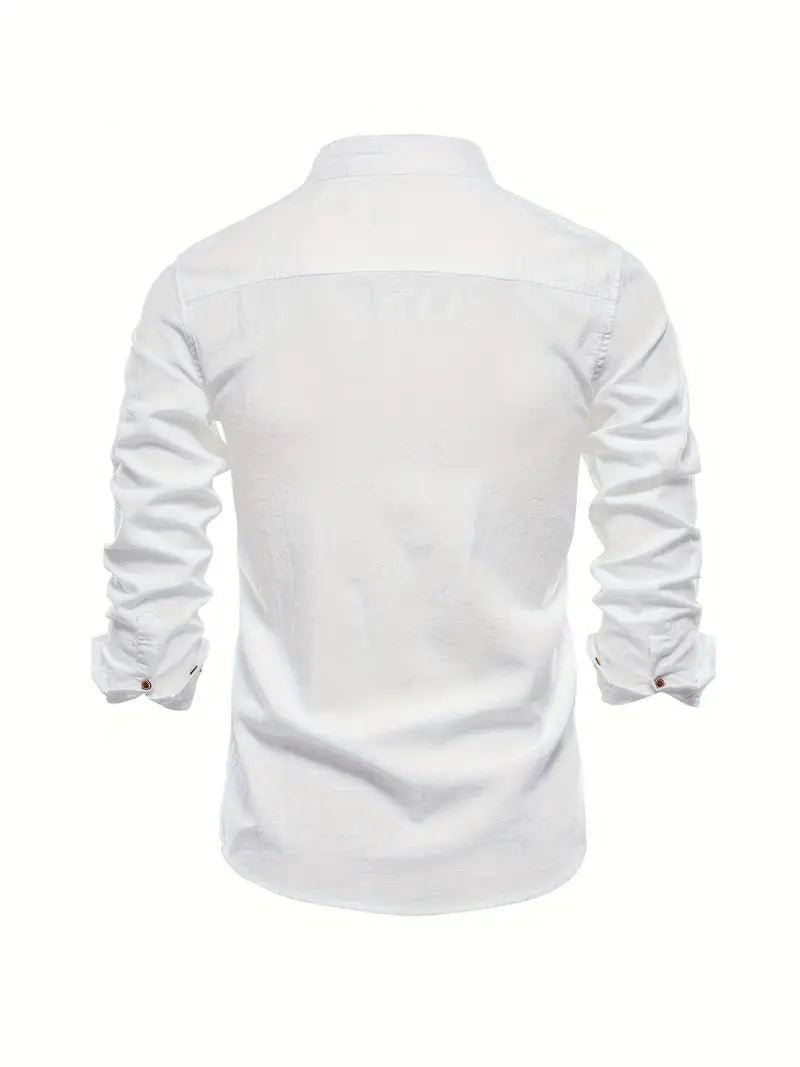 Elegant Breathable Men's Shirt - Luxoria