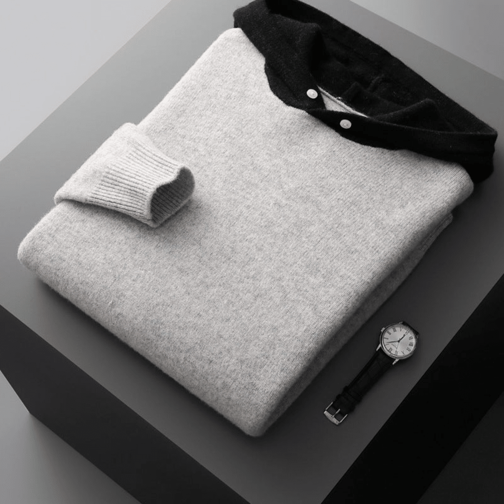 Nova Merino Wool Hoodie - Luxoria