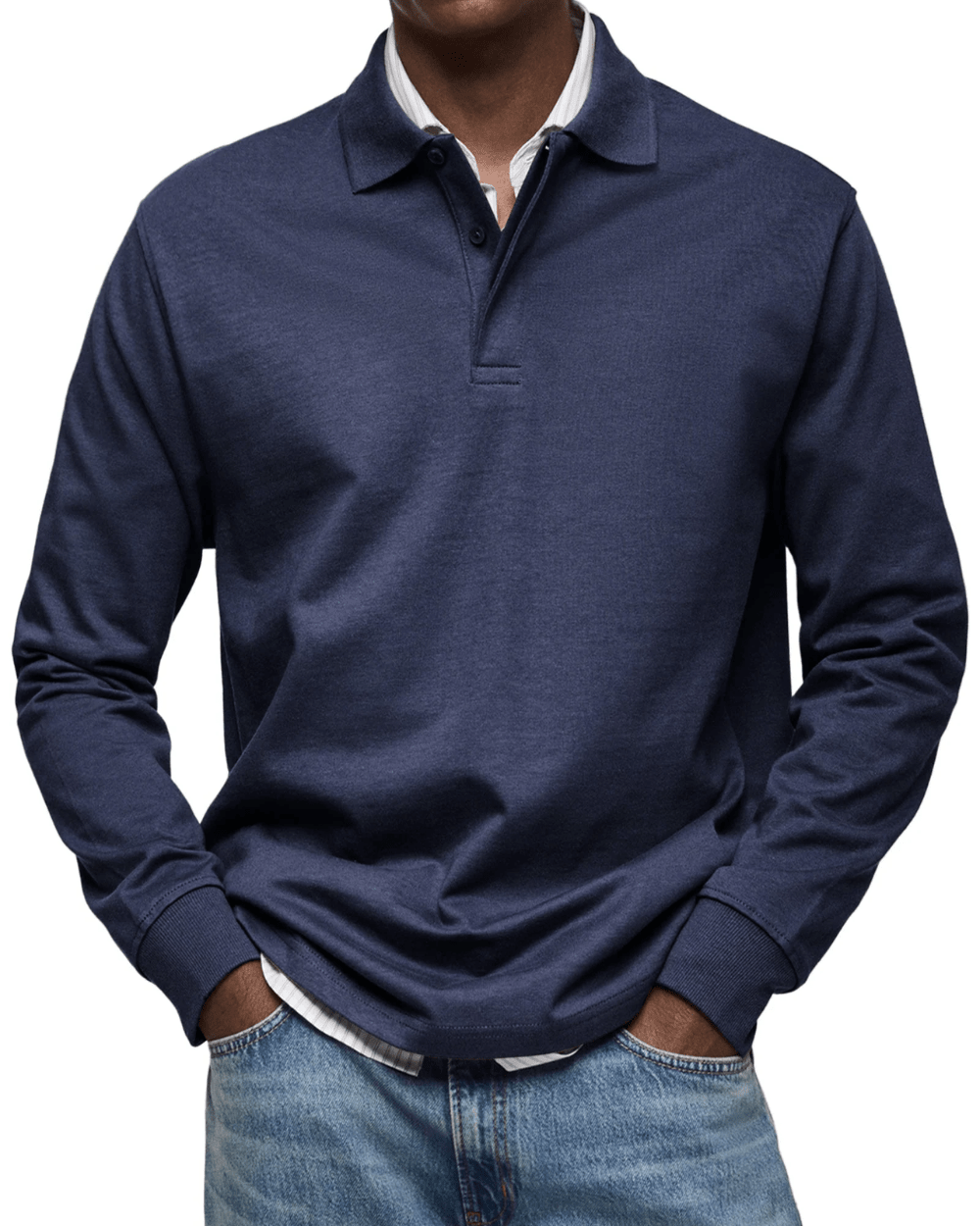 Casual Polo Sweater - Luxoria
