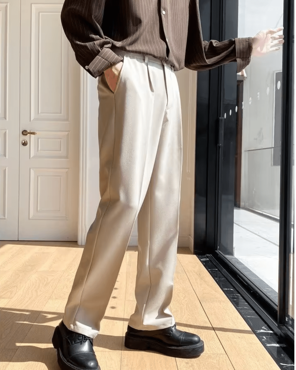 Milan Wide Fit Pantalon - Luxoria