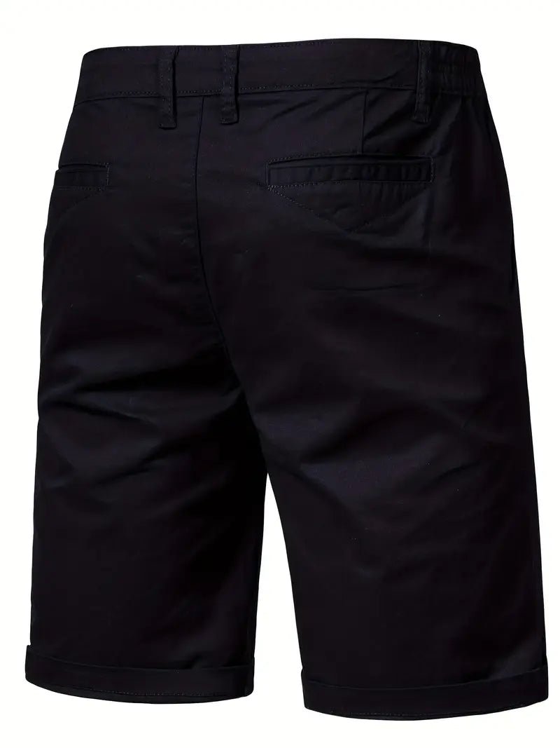 Elegant Cotton Shorts - Luxoria
