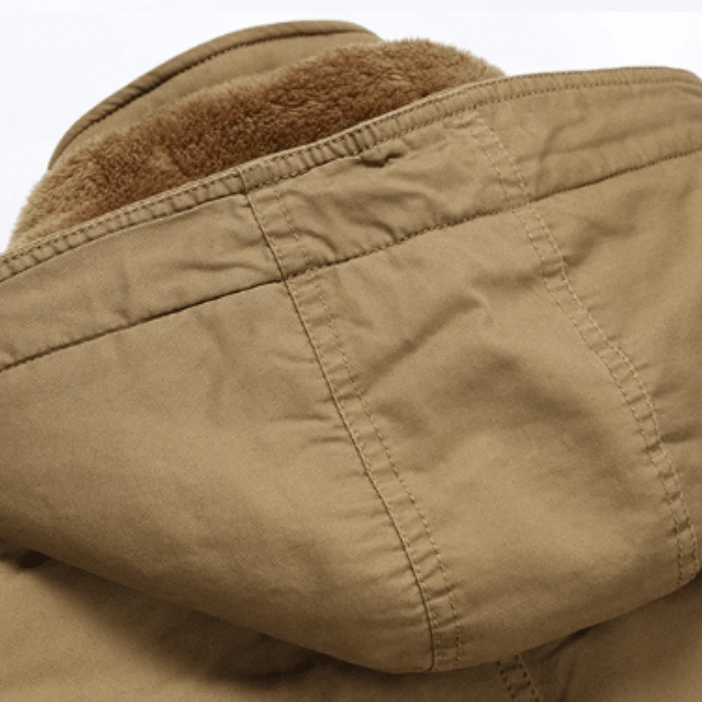 Elegant Cotton Padded Winter Jacket - Luxoria