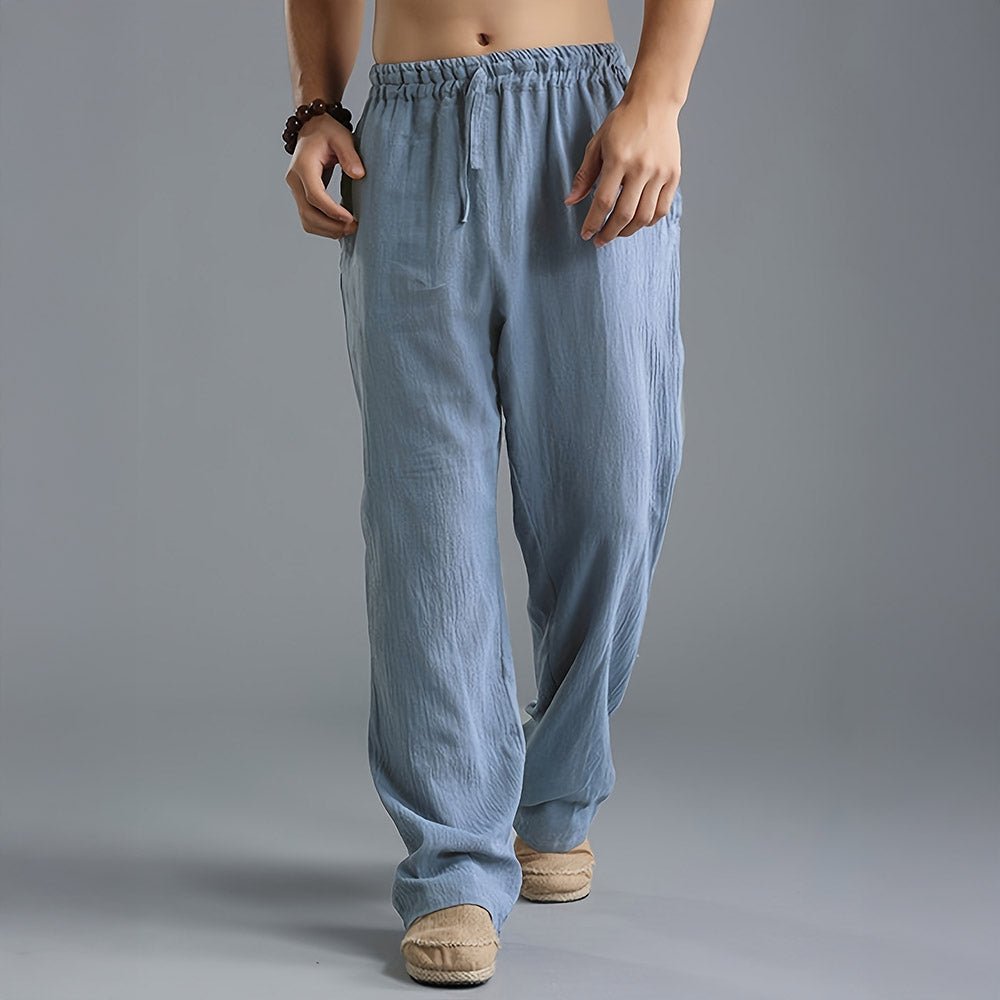 Breathable Linen Pants - Luxoria