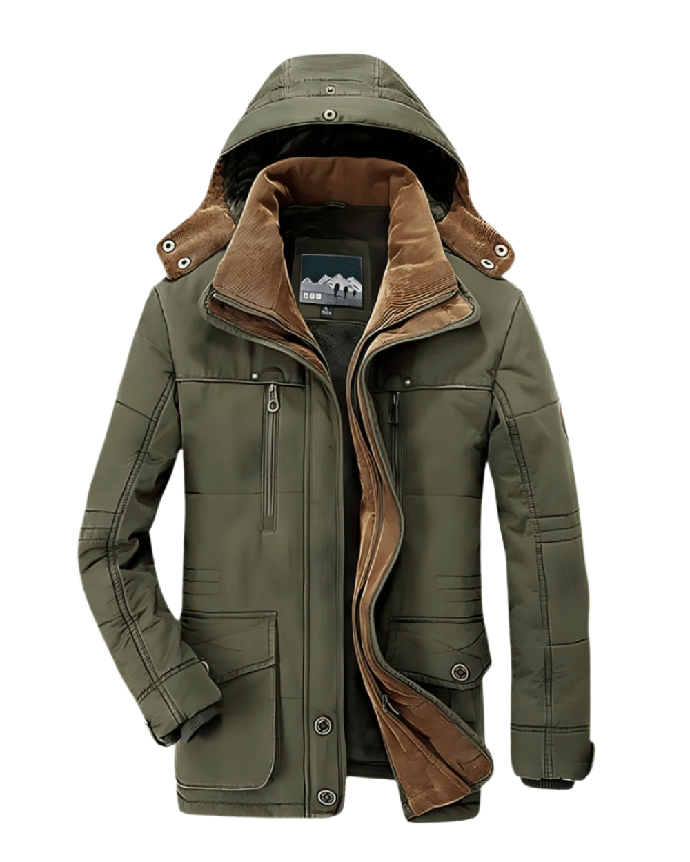 Francesco Padded Winter Jacket - Luxoria