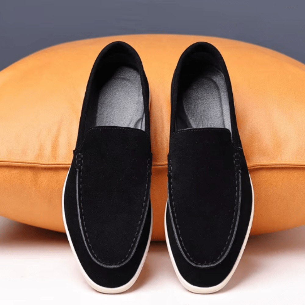 Classic Suede Loafers - Luxoria