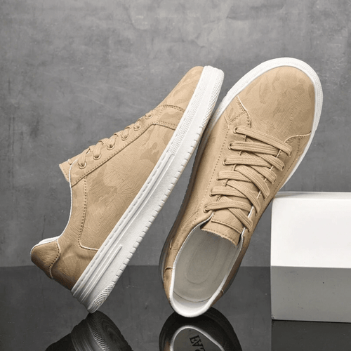 Athene Leather Sneakers - Luxoria