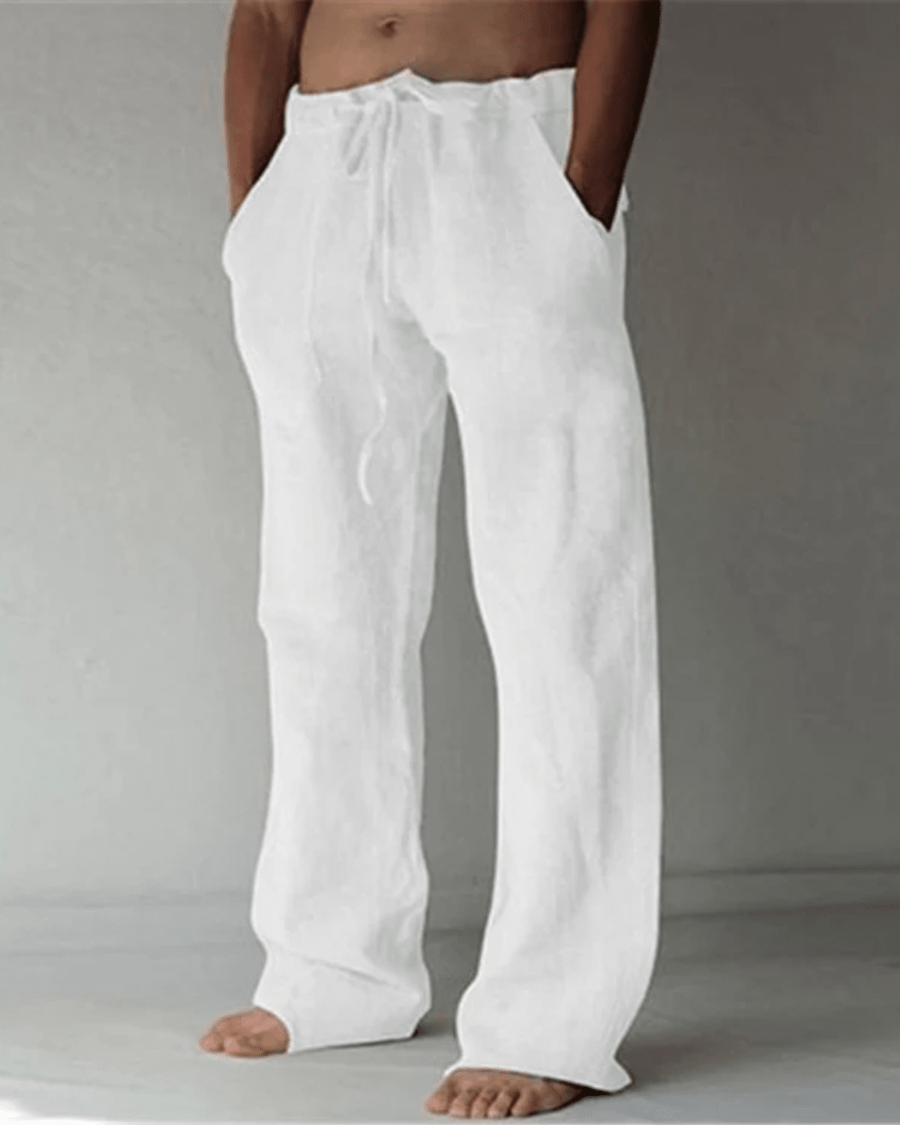Breathable Linen Pants - Luxoria