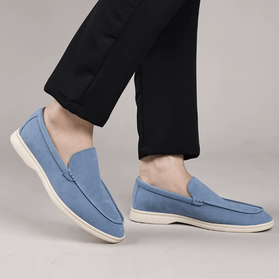 Classic Suede Loafers - Luxoria