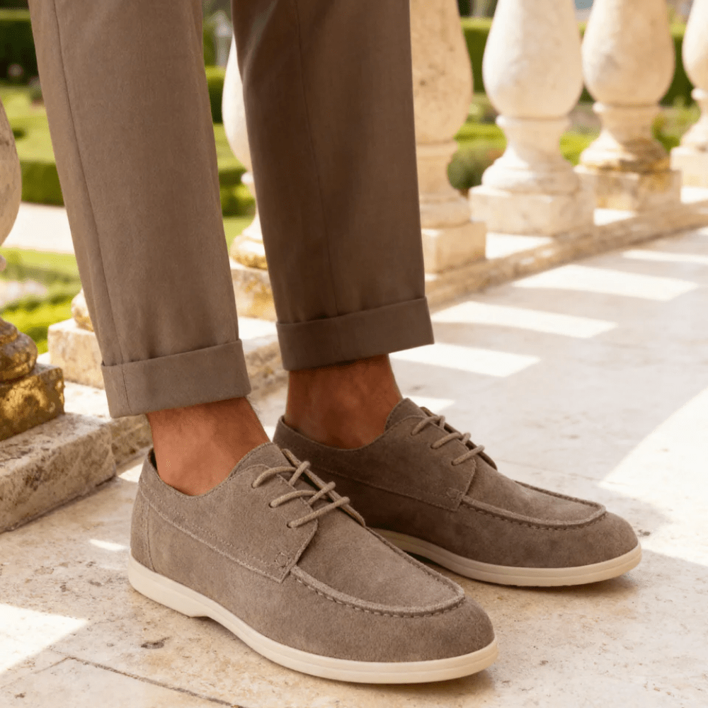 Elegant Suede Shoes - Luxoria