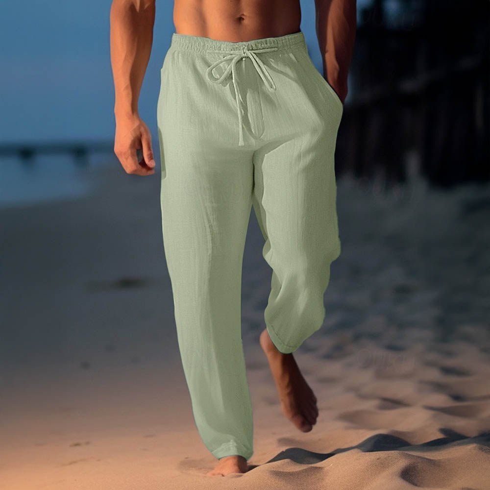 Zakynthos Linen Pants - Luxoria