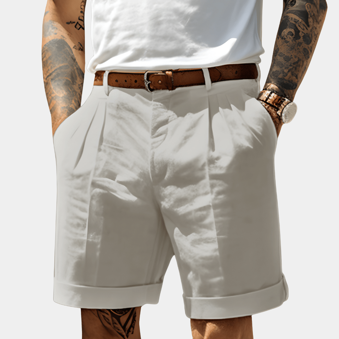 Casual Cotton Shorts - Luxoria