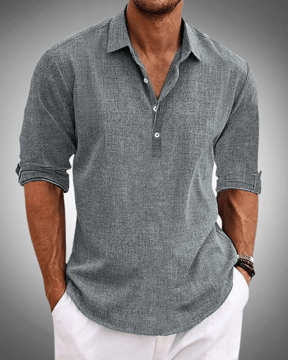 Sabbio Classic Cotton Shirt - Luxoria