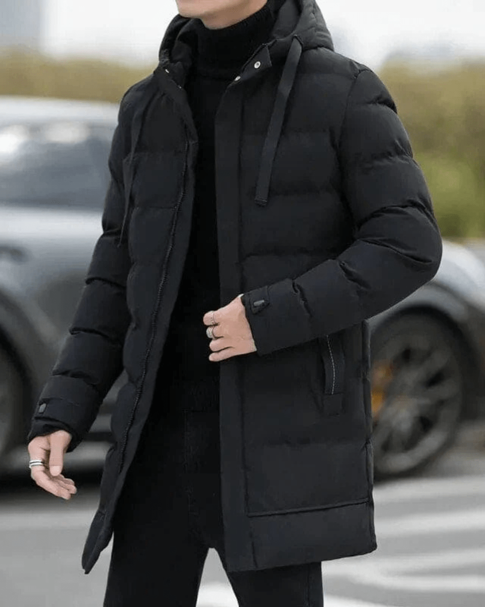 Gianluca Long Winter Jacket - Luxoria