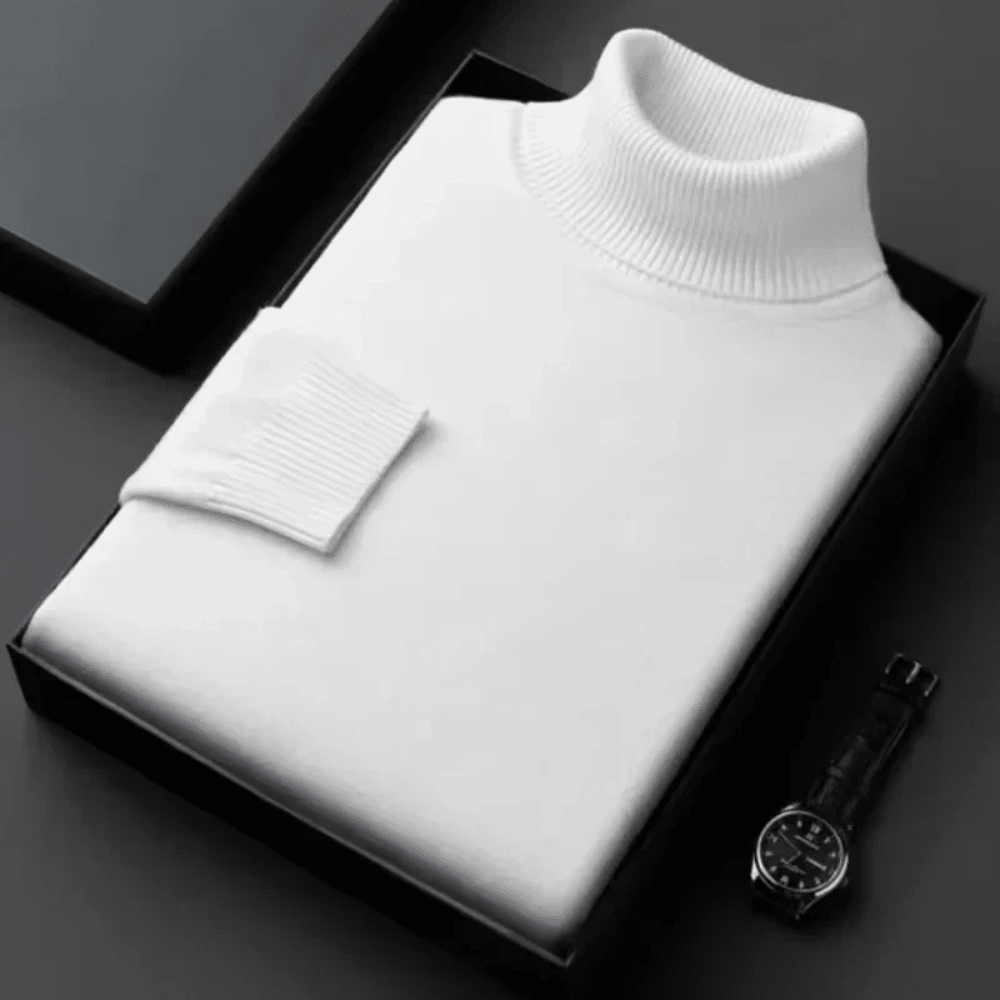 Alioth Cashmere Turtleneck - Luxoria