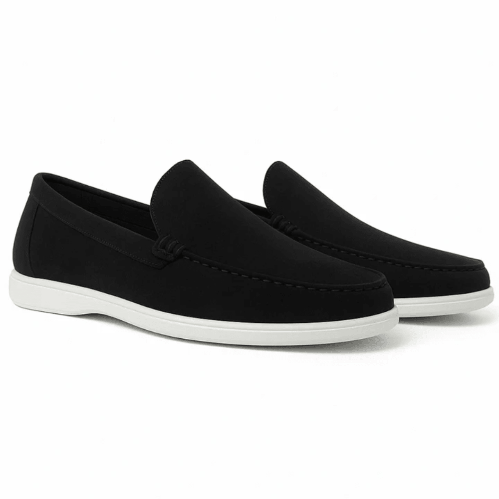 Casual Suede Loafers - Luxoria