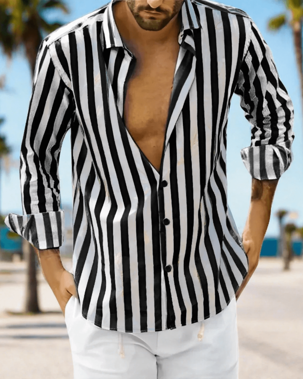 Striped Shirt - Luxoria