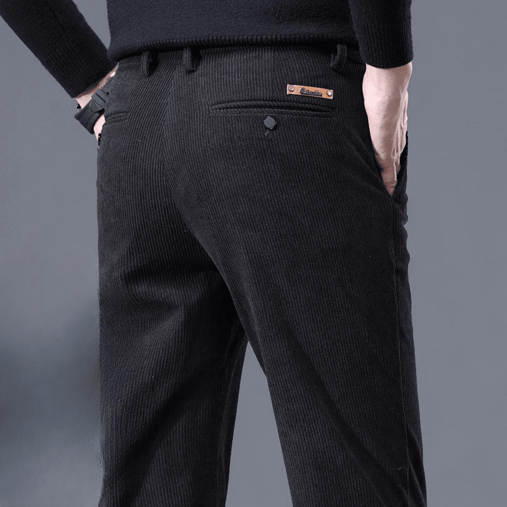 Elegant Corduroy Pants - Luxoria