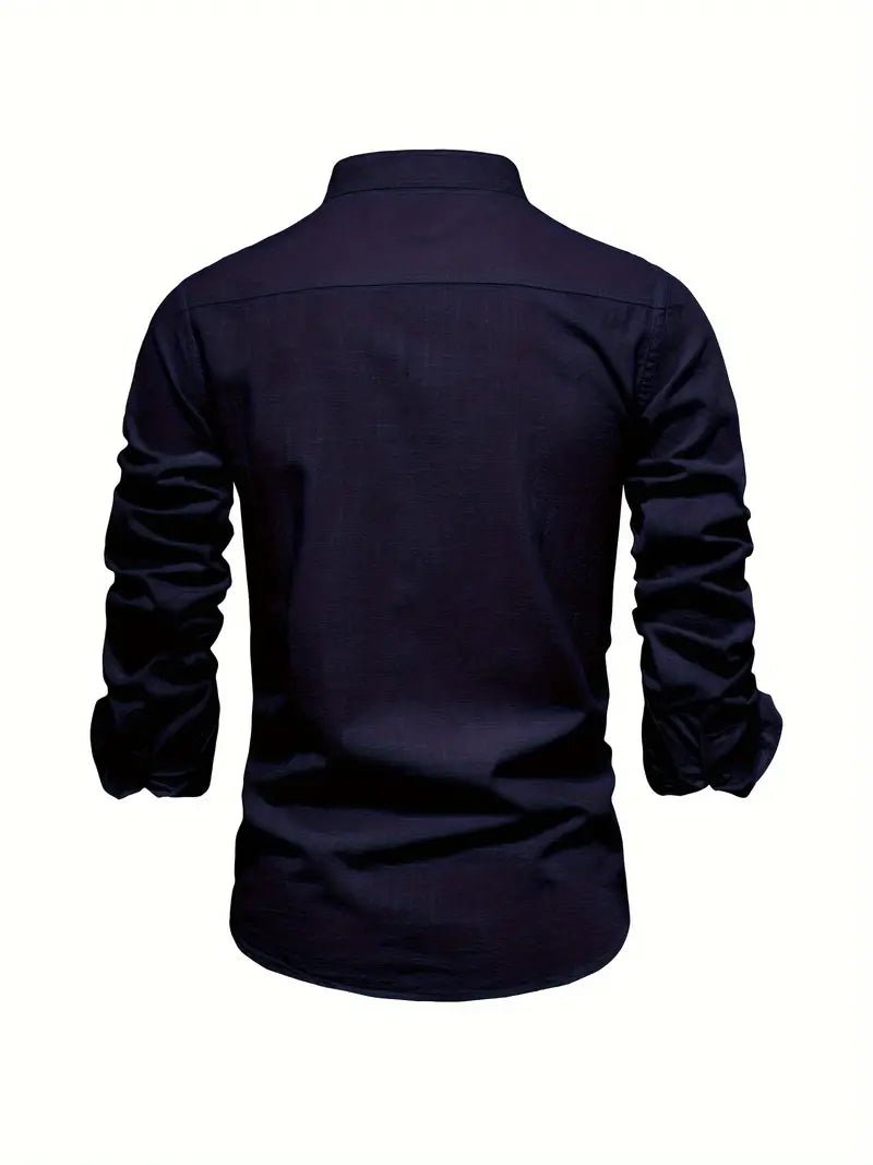 Elegant Breathable Men's Shirt - Luxoria