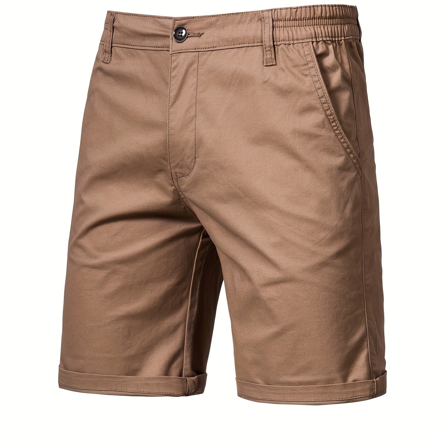 Elegant Cotton Shorts - Luxoria