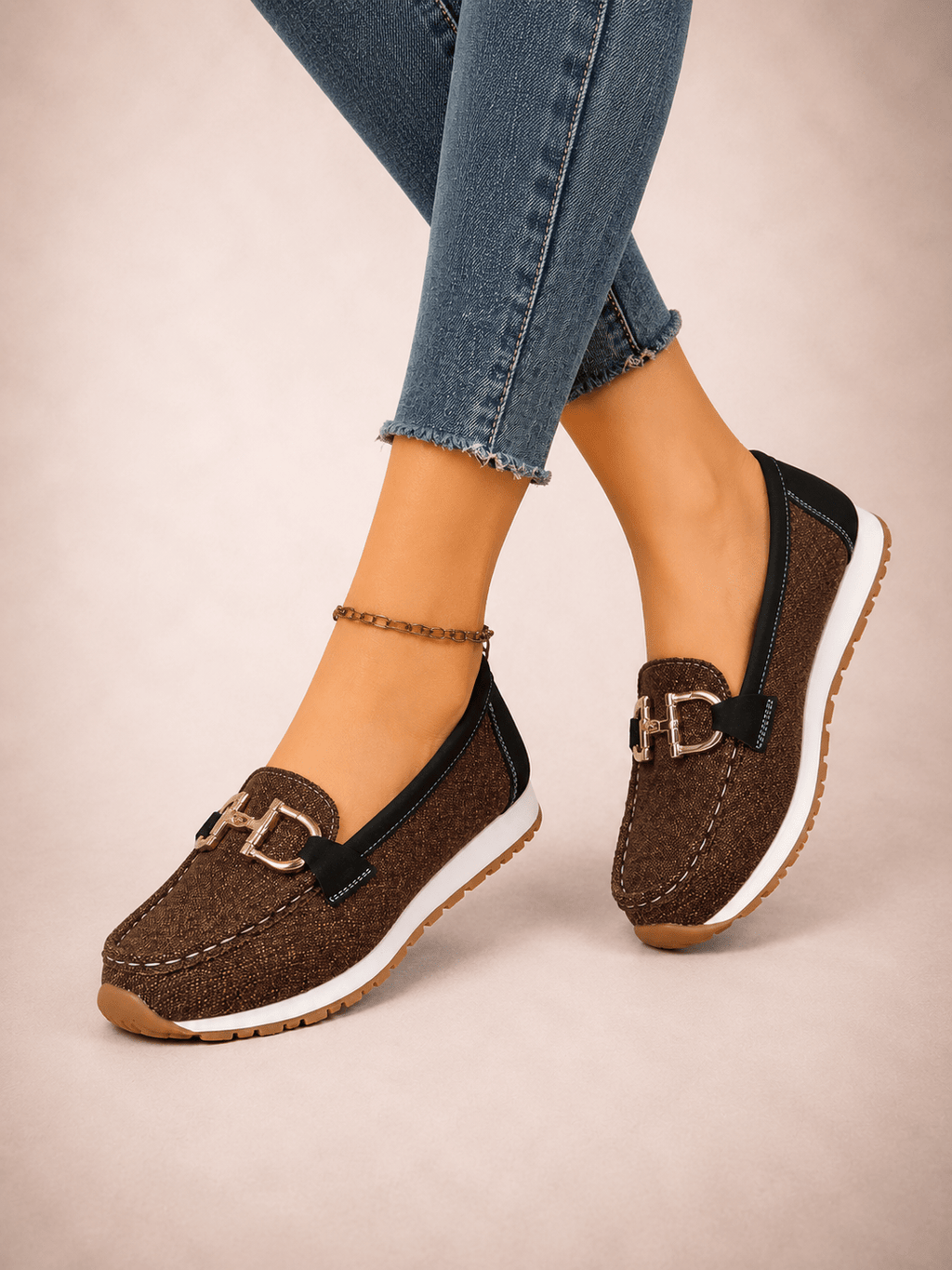 Lucia - Zapatillas deportivas tipo mocasín - Luxoria