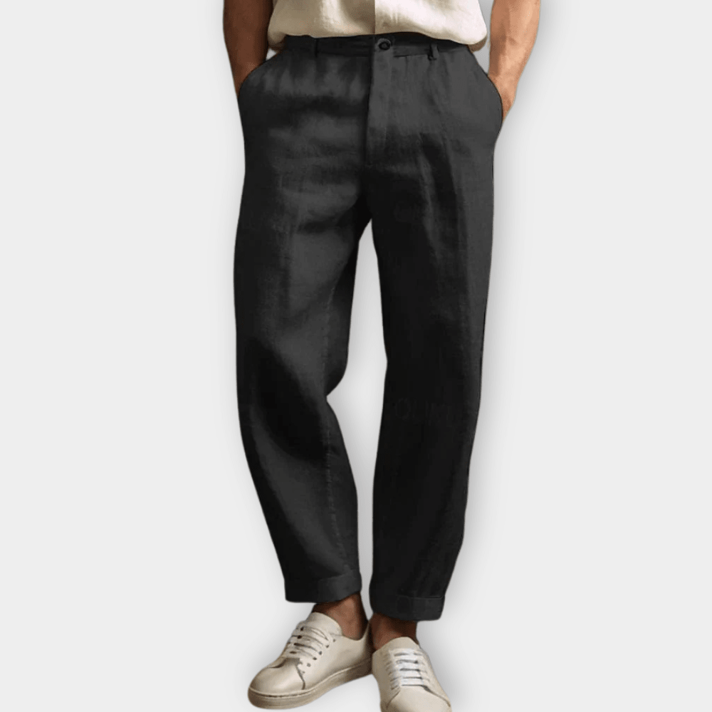 Casual Linen Pants - Luxoria