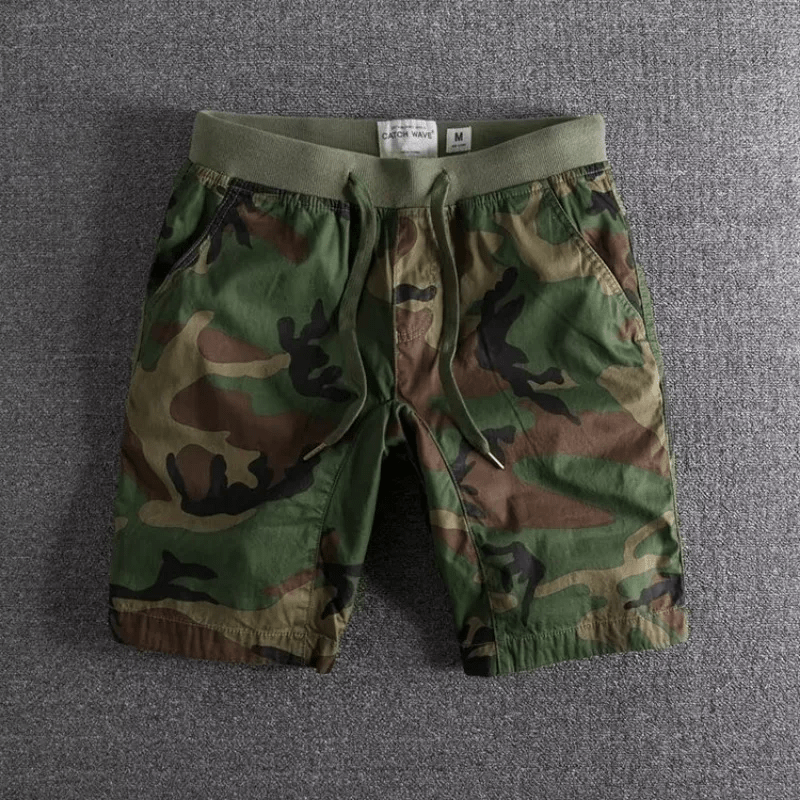 Casual Army Shorts - Luxoria