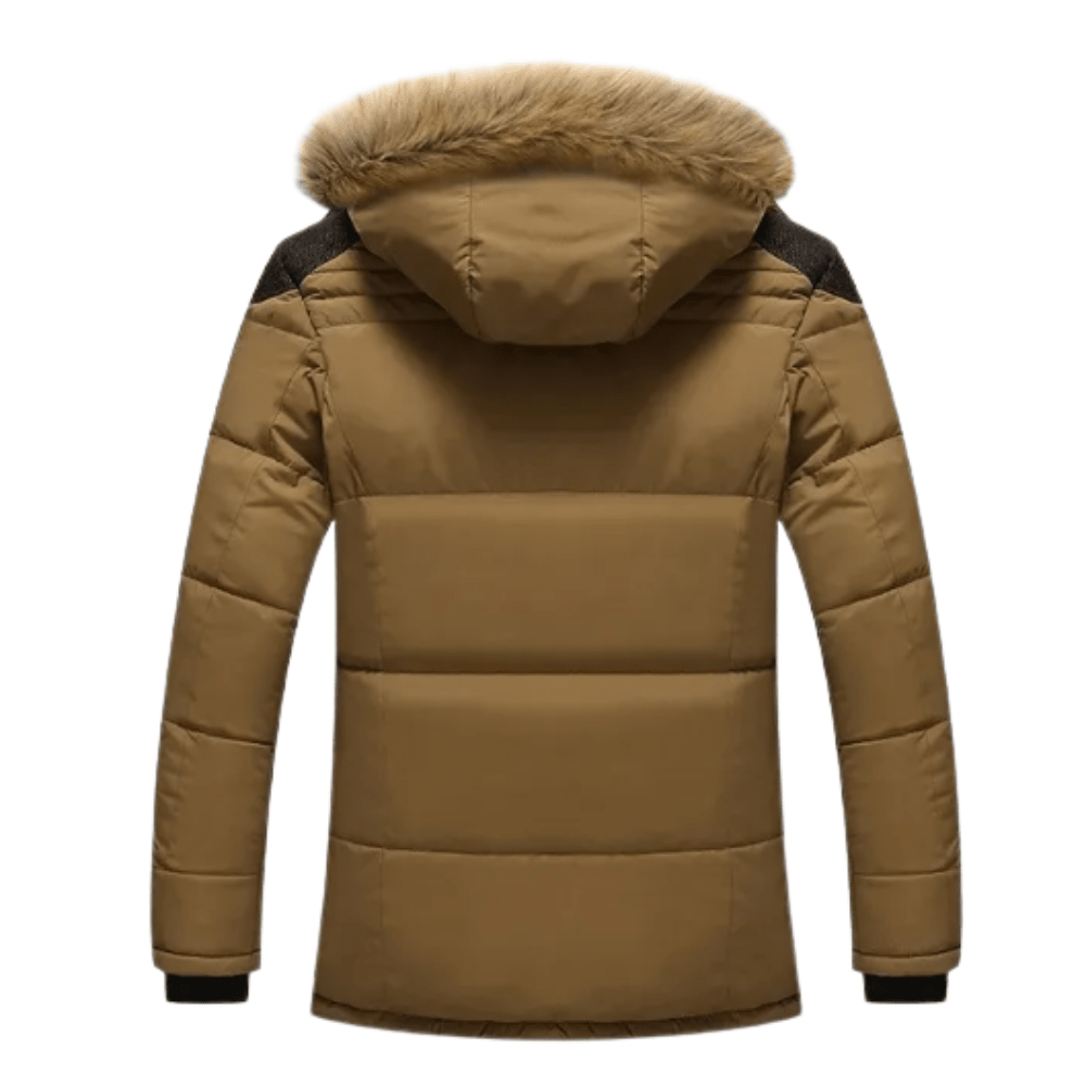 Elegant Padded Fleece Winter Jacket - Luxoria