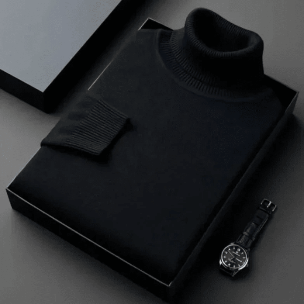 Alioth Cashmere Turtleneck - Luxoria