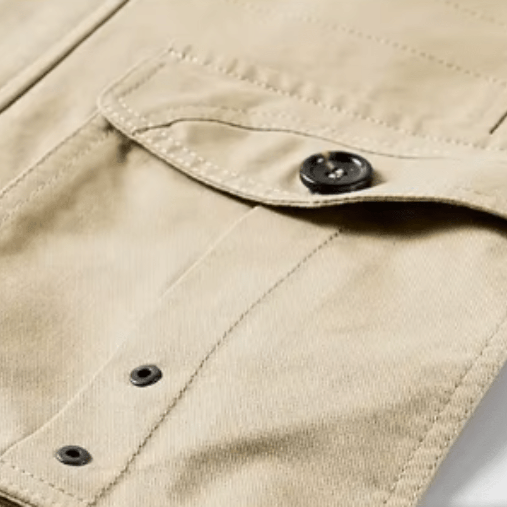 Elegant Multi - Pocket Jacket - Luxoria