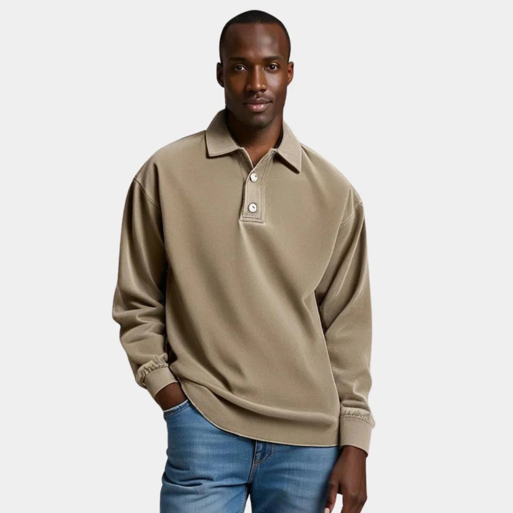 Premium Polo Sweater - Luxoria