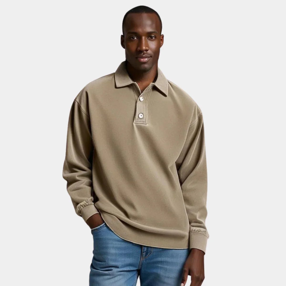 Premium Polo Sweater - Luxoria
